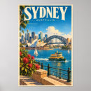 Search for sydney opera house posters Vintage travel