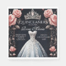 Search for spanish napkins 15th birthday