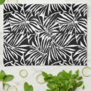 Search for black and white pattern tea towels Nature