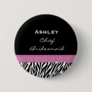 Search for zebra stripes badges Bride
