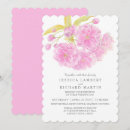 Search for cherry tree wedding invitations Pink