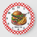 Search for burger clocks Retro