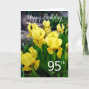 Search for for 95th birthday cards Floral