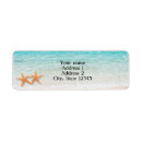 Search for star fish return address labels Beach