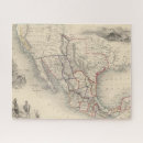 Search for mexico puzzles Vintage map