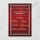 Search for old hollywood invitations Red