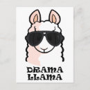 Search for drama llama postcards Humour