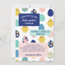 Search for easter chicks invitations Blue