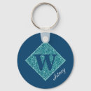 Search for aqua glitter key rings Blue