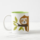 Search for sloth cute mugs Sleeping