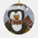 Search for black and white penguin christmas tree decorations Baby