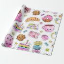 Search for rainbow unicorn party wrapping paper Kawaii