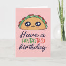 Search for taco birthday cards Mexican food