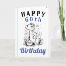 Search for cute 60th birthday cards Cartoon