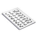 Search for calligraphy quotes notebooks Black and white