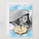 Search for clouds christening invitations Boy