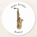 Search for instruments coasters Sax