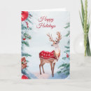 Search for reindeer christmas cards Modern