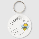Search for cute bumble bees key rings Illustration