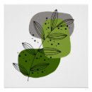 Search for abstract floral posters Leaf