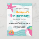 Search for cute pool party invitations Girly