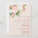 Search for pink champagne wedding invitations Blush