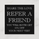 Search for barber referral cards Beautician