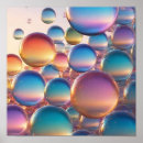 Search for floating bubbles posters Colorful