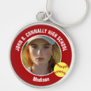 Search for softball key rings High school