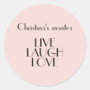 Search for live laugh love stickers Modern