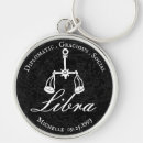 Search for zodiac key rings Libra