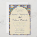 Search for mexican tile wedding invitations Colourful
