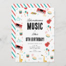 Search for kids musical instruments invitations Guitar