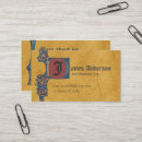 Search for mediaeval business cards Middle ages