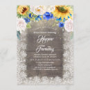 Search for blue and white bridal shower invitations Country