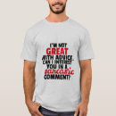 Search for commented on tshirts Sarcasm