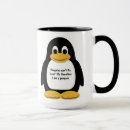 Search for cute cartoon penguin mugs Illustration