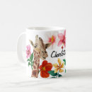 Search for colourful giraffe mugs Flowers