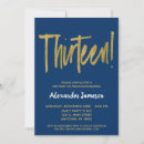 Search for 13 years old invitations Thirteen