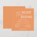 Search for peach square wedding invitations White