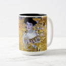 Search for woman in gold mugs Vintage