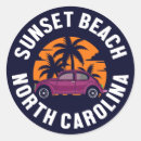 Search for sunset beach stickers Surfboard