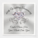 Search for pink and silver wedding napkins Couple
