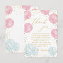 Search for gender reveal cards Watercolor