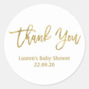 Search for baby gold stickers White