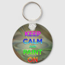 Search for paint brush key rings Design