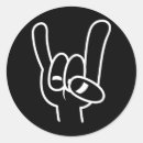 Search for metal music stickers Hand