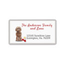 Search for cockapoo return address labels Pet