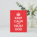 Search for trust in god postcards Christian
