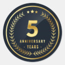 Search for 5th anniversary stickers Anniversaries